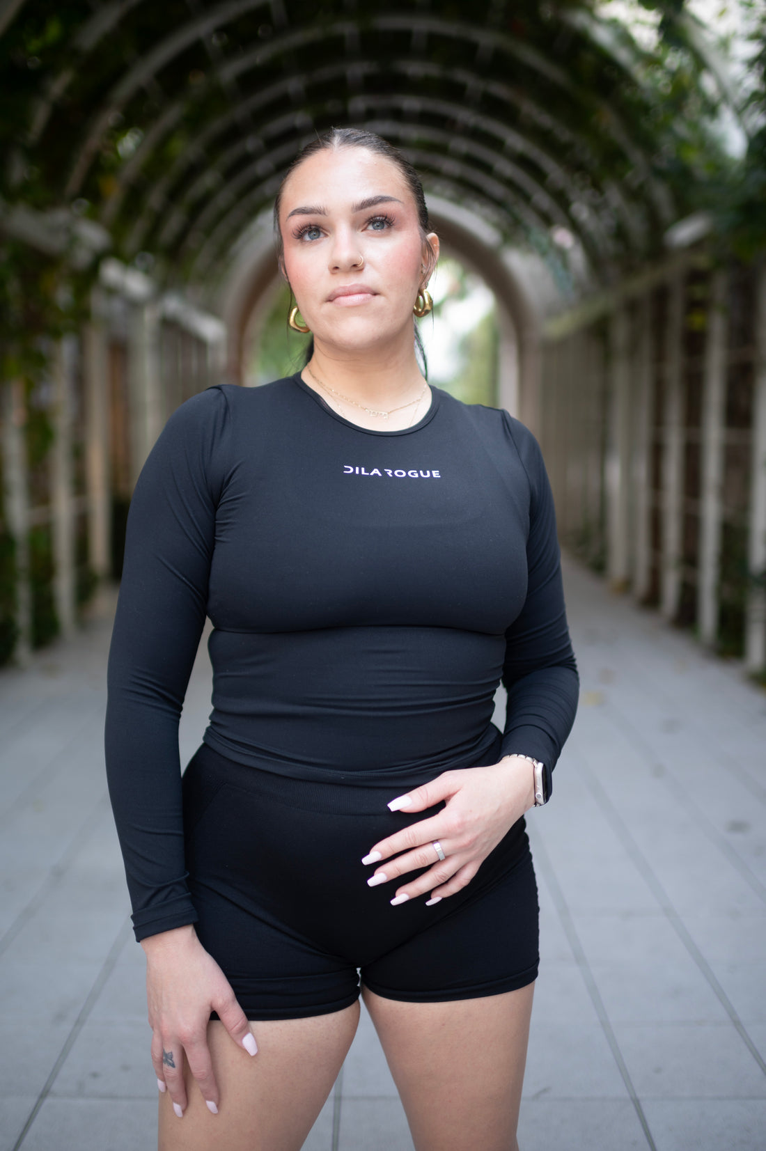 Black Long Sleeve Top